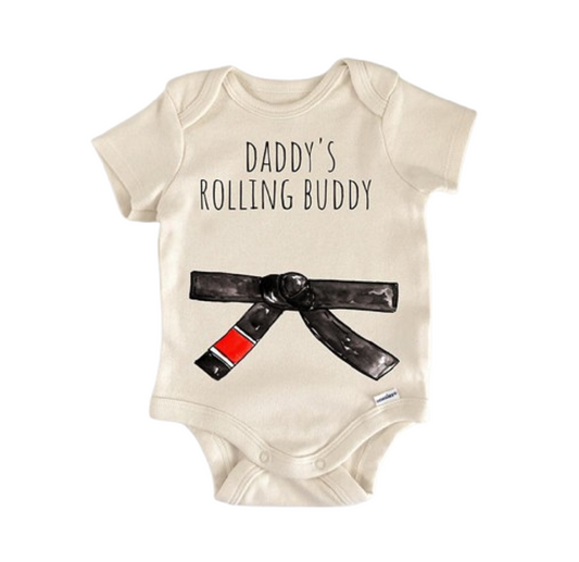 Bjj Black Belt Brazillian Newborn Baby Onesie® Bodysuit